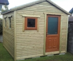 (9) Log Style Garden Room (Office, Studio)